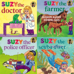 Suzy Story Books, 25% off & bonus narrated download